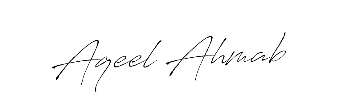 See photos of Aqeel Ahmab official signature by Spectra . Check more albums & portfolios. Read reviews & check more about Antro_Vectra font. Aqeel Ahmab signature style 6 images and pictures png