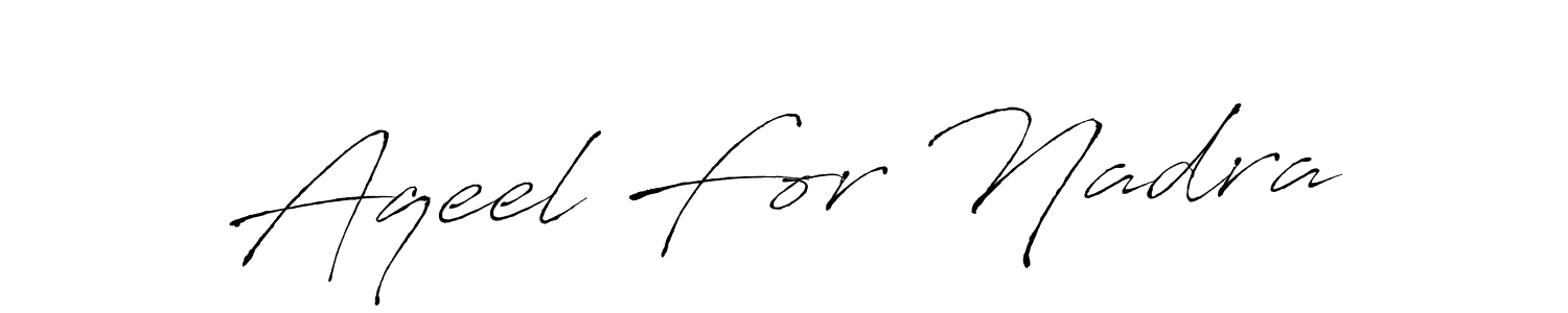 Antro_Vectra is a professional signature style that is perfect for those who want to add a touch of class to their signature. It is also a great choice for those who want to make their signature more unique. Get Aqeel For Nadra name to fancy signature for free. Aqeel For Nadra signature style 6 images and pictures png