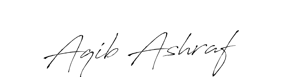 Also You can easily find your signature by using the search form. We will create Aqib Ashraf name handwritten signature images for you free of cost using Antro_Vectra sign style. Aqib Ashraf signature style 6 images and pictures png