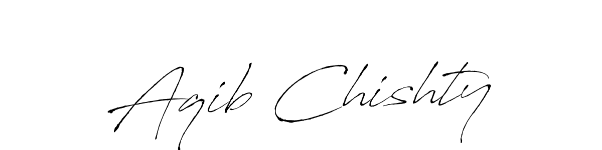 This is the best signature style for the Aqib Chishty name. Also you like these signature font (Antro_Vectra). Mix name signature. Aqib Chishty signature style 6 images and pictures png