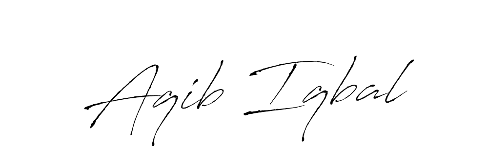 How to make Aqib Iqbal signature? Antro_Vectra is a professional autograph style. Create handwritten signature for Aqib Iqbal name. Aqib Iqbal signature style 6 images and pictures png