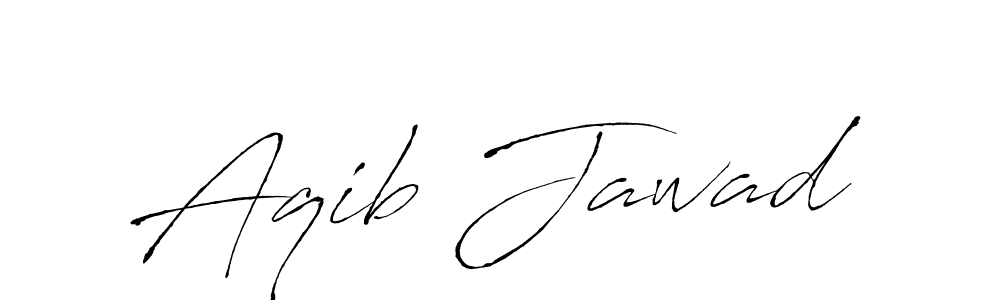 The best way (Antro_Vectra) to make a short signature is to pick only two or three words in your name. The name Aqib Jawad include a total of six letters. For converting this name. Aqib Jawad signature style 6 images and pictures png