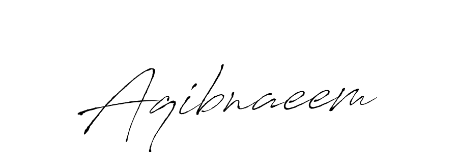 Use a signature maker to create a handwritten signature online. With this signature software, you can design (Antro_Vectra) your own signature for name Aqibnaeem. Aqibnaeem signature style 6 images and pictures png