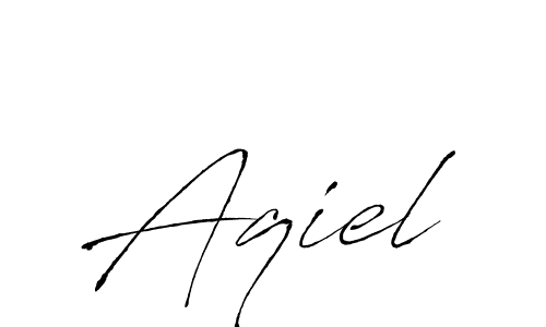 Make a beautiful signature design for name Aqiel. Use this online signature maker to create a handwritten signature for free. Aqiel signature style 6 images and pictures png