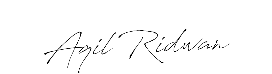 It looks lik you need a new signature style for name Aqil Ridwan. Design unique handwritten (Antro_Vectra) signature with our free signature maker in just a few clicks. Aqil Ridwan signature style 6 images and pictures png