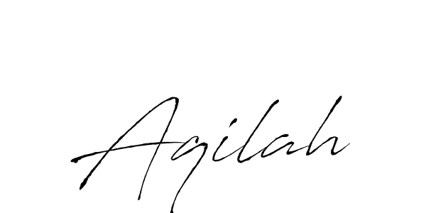 Make a beautiful signature design for name Aqilah. Use this online signature maker to create a handwritten signature for free. Aqilah signature style 6 images and pictures png
