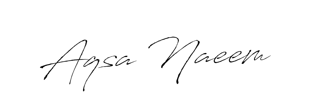 Also You can easily find your signature by using the search form. We will create Aqsa Naeem name handwritten signature images for you free of cost using Antro_Vectra sign style. Aqsa Naeem signature style 6 images and pictures png