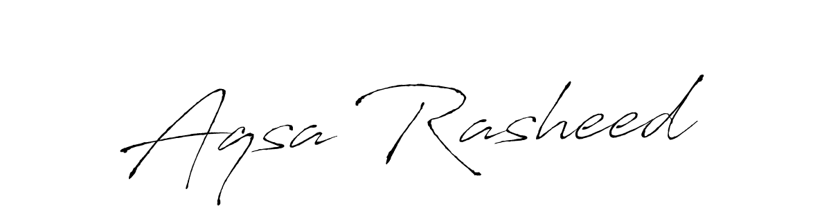 The best way (Antro_Vectra) to make a short signature is to pick only two or three words in your name. The name Aqsa Rasheed include a total of six letters. For converting this name. Aqsa Rasheed signature style 6 images and pictures png