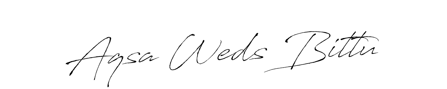 Best and Professional Signature Style for Aqsa Weds Bittu. Antro_Vectra Best Signature Style Collection. Aqsa Weds Bittu signature style 6 images and pictures png