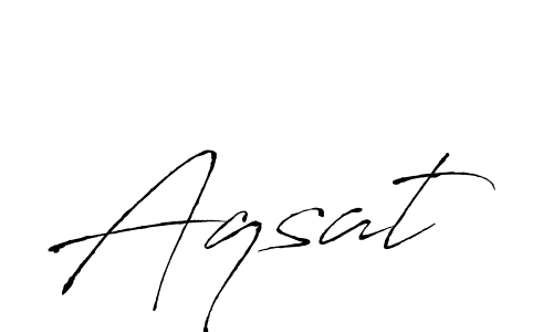 Make a beautiful signature design for name Aqsat. Use this online signature maker to create a handwritten signature for free. Aqsat signature style 6 images and pictures png