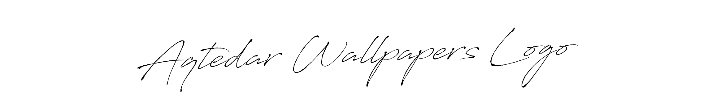 Design your own signature with our free online signature maker. With this signature software, you can create a handwritten (Antro_Vectra) signature for name Aqtedar Wallpapers Logo. Aqtedar Wallpapers Logo signature style 6 images and pictures png