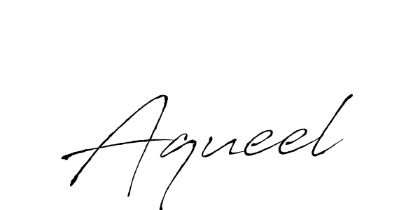 It looks lik you need a new signature style for name Aqueel. Design unique handwritten (Antro_Vectra) signature with our free signature maker in just a few clicks. Aqueel signature style 6 images and pictures png