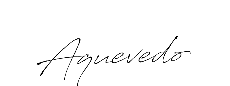 Design your own signature with our free online signature maker. With this signature software, you can create a handwritten (Antro_Vectra) signature for name Aquevedo. Aquevedo signature style 6 images and pictures png