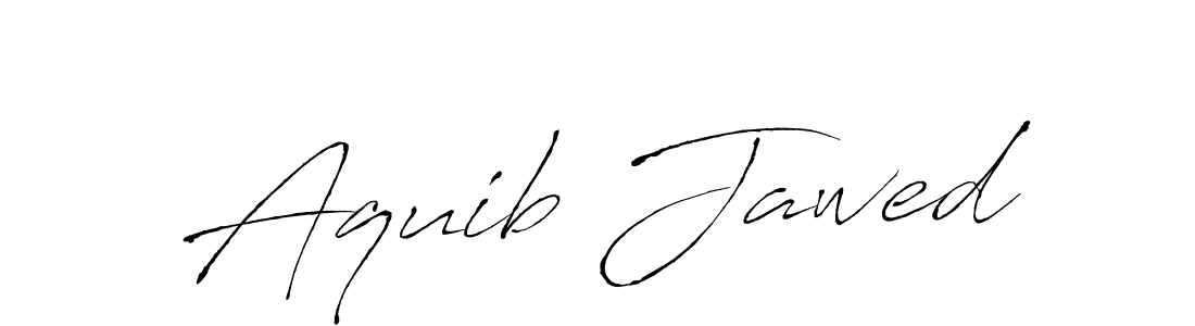 How to make Aquib Jawed signature? Antro_Vectra is a professional autograph style. Create handwritten signature for Aquib Jawed name. Aquib Jawed signature style 6 images and pictures png
