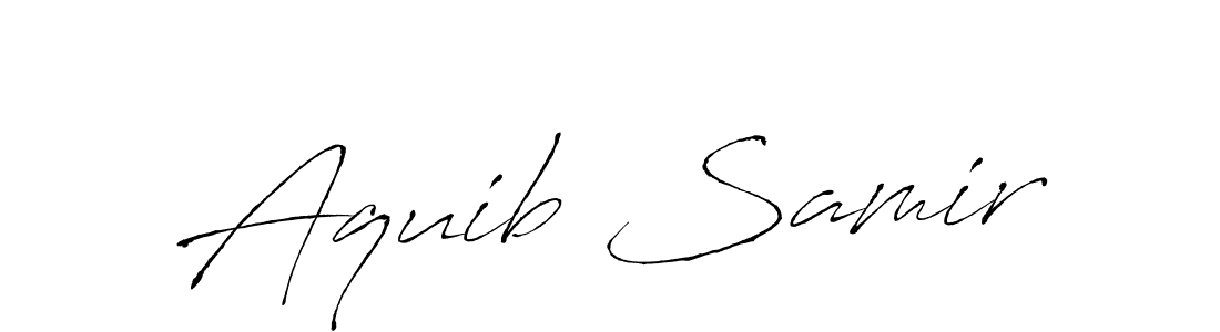 if you are searching for the best signature style for your name Aquib Samir. so please give up your signature search. here we have designed multiple signature styles  using Antro_Vectra. Aquib Samir signature style 6 images and pictures png