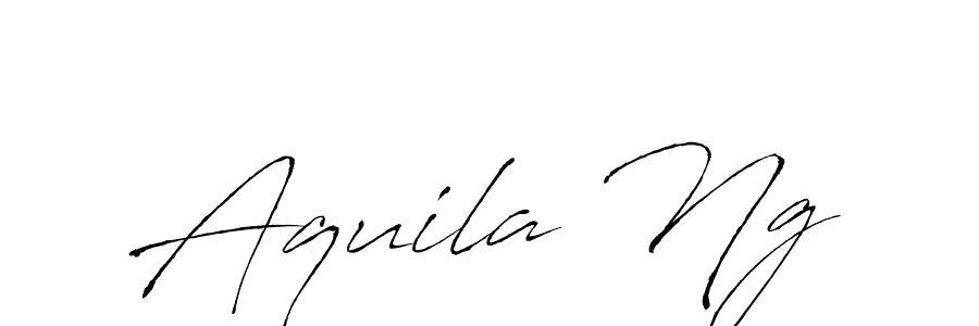 The best way (Antro_Vectra) to make a short signature is to pick only two or three words in your name. The name Aquila Ng include a total of six letters. For converting this name. Aquila Ng signature style 6 images and pictures png