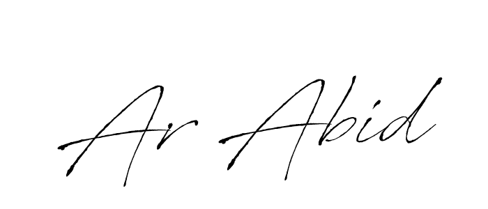 How to Draw Ar Abid signature style? Antro_Vectra is a latest design signature styles for name Ar Abid. Ar Abid signature style 6 images and pictures png