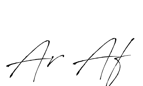 It looks lik you need a new signature style for name Ar Af. Design unique handwritten (Antro_Vectra) signature with our free signature maker in just a few clicks. Ar Af signature style 6 images and pictures png