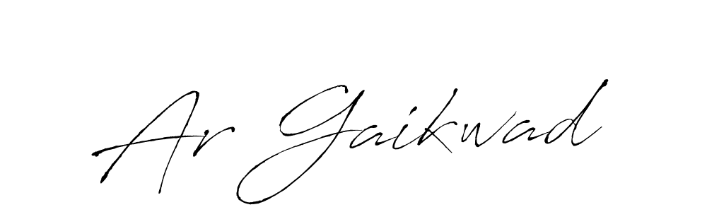 Antro_Vectra is a professional signature style that is perfect for those who want to add a touch of class to their signature. It is also a great choice for those who want to make their signature more unique. Get Ar Gaikwad name to fancy signature for free. Ar Gaikwad signature style 6 images and pictures png