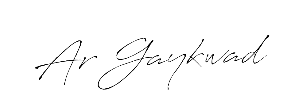 Create a beautiful signature design for name Ar Gaykwad. With this signature (Antro_Vectra) fonts, you can make a handwritten signature for free. Ar Gaykwad signature style 6 images and pictures png