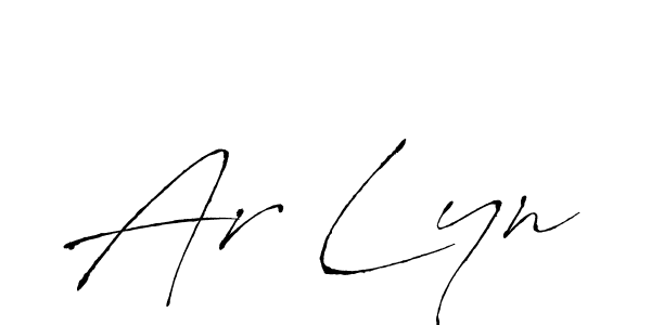 Make a beautiful signature design for name Ar Lyn. Use this online signature maker to create a handwritten signature for free. Ar Lyn signature style 6 images and pictures png
