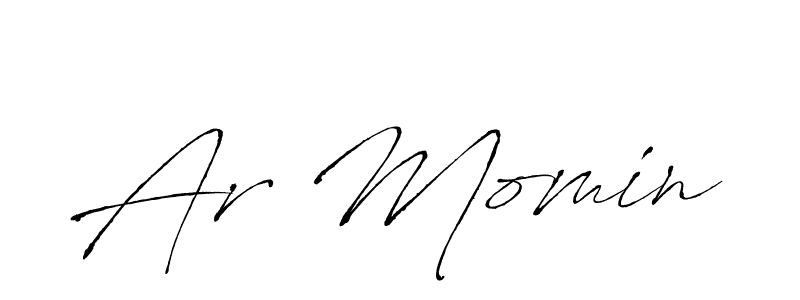 The best way (Antro_Vectra) to make a short signature is to pick only two or three words in your name. The name Ar Momin include a total of six letters. For converting this name. Ar Momin signature style 6 images and pictures png