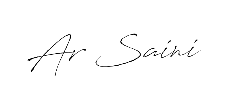 How to Draw Ar Saini signature style? Antro_Vectra is a latest design signature styles for name Ar Saini. Ar Saini signature style 6 images and pictures png