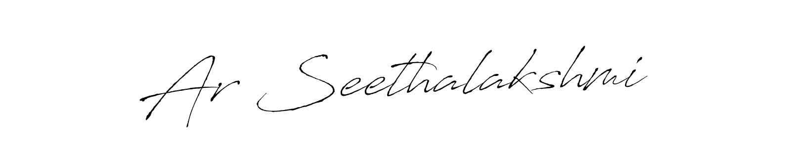 Also we have Ar Seethalakshmi name is the best signature style. Create professional handwritten signature collection using Antro_Vectra autograph style. Ar Seethalakshmi signature style 6 images and pictures png