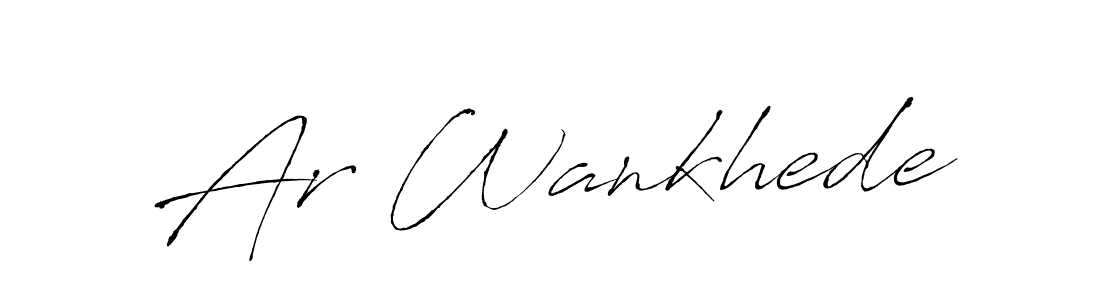 How to Draw Ar Wankhede signature style? Antro_Vectra is a latest design signature styles for name Ar Wankhede. Ar Wankhede signature style 6 images and pictures png