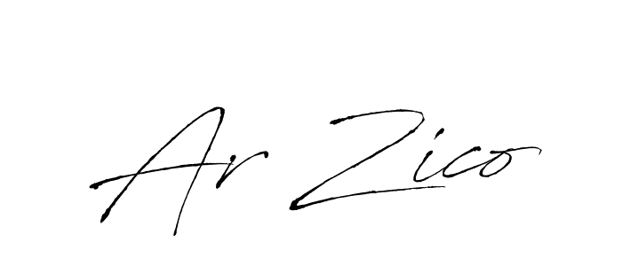 This is the best signature style for the Ar Zico name. Also you like these signature font (Antro_Vectra). Mix name signature. Ar Zico signature style 6 images and pictures png