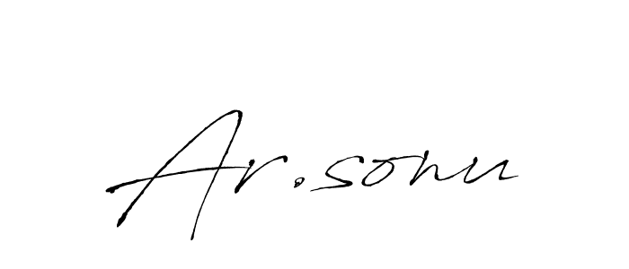 Make a beautiful signature design for name Ar.sonu. Use this online signature maker to create a handwritten signature for free. Ar.sonu signature style 6 images and pictures png