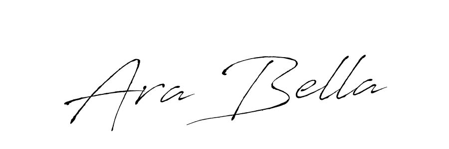You should practise on your own different ways (Antro_Vectra) to write your name (Ara Bella) in signature. don't let someone else do it for you. Ara Bella signature style 6 images and pictures png