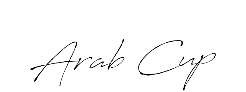 if you are searching for the best signature style for your name Arab Cup. so please give up your signature search. here we have designed multiple signature styles  using Antro_Vectra. Arab Cup signature style 6 images and pictures png