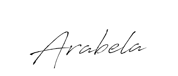 Create a beautiful signature design for name Arabela. With this signature (Antro_Vectra) fonts, you can make a handwritten signature for free. Arabela signature style 6 images and pictures png