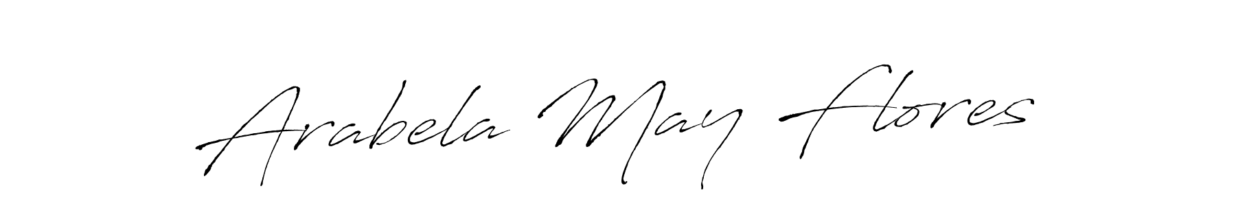 Also we have Arabela May Flores name is the best signature style. Create professional handwritten signature collection using Antro_Vectra autograph style. Arabela May Flores signature style 6 images and pictures png