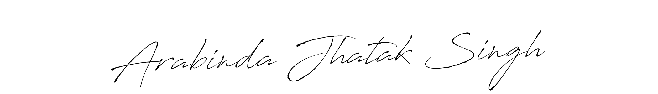 Antro_Vectra is a professional signature style that is perfect for those who want to add a touch of class to their signature. It is also a great choice for those who want to make their signature more unique. Get Arabinda Jhatak Singh name to fancy signature for free. Arabinda Jhatak Singh signature style 6 images and pictures png