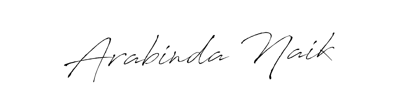 Design your own signature with our free online signature maker. With this signature software, you can create a handwritten (Antro_Vectra) signature for name Arabinda Naik. Arabinda Naik signature style 6 images and pictures png