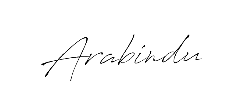 Use a signature maker to create a handwritten signature online. With this signature software, you can design (Antro_Vectra) your own signature for name Arabindu. Arabindu signature style 6 images and pictures png