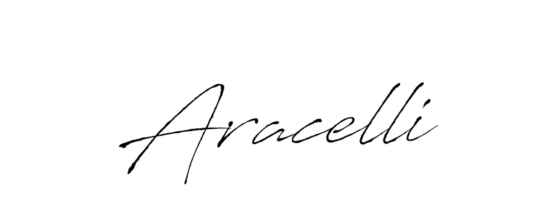 How to make Aracelli name signature. Use Antro_Vectra style for creating short signs online. This is the latest handwritten sign. Aracelli signature style 6 images and pictures png