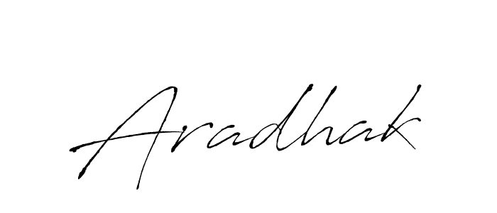Also we have Aradhak name is the best signature style. Create professional handwritten signature collection using Antro_Vectra autograph style. Aradhak signature style 6 images and pictures png