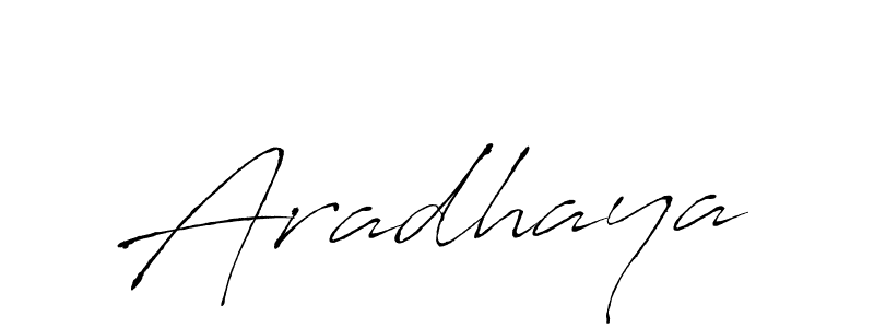 Aradhaya stylish signature style. Best Handwritten Sign (Antro_Vectra) for my name. Handwritten Signature Collection Ideas for my name Aradhaya. Aradhaya signature style 6 images and pictures png