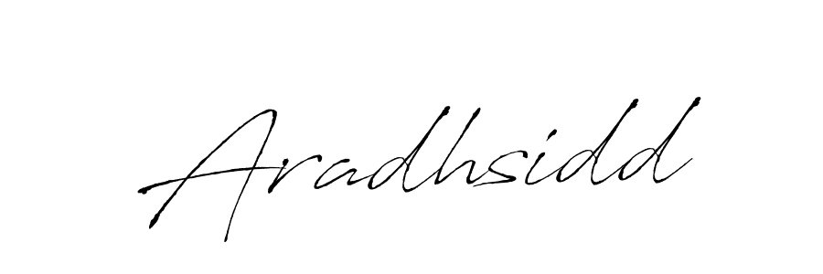 How to make Aradhsidd signature? Antro_Vectra is a professional autograph style. Create handwritten signature for Aradhsidd name. Aradhsidd signature style 6 images and pictures png