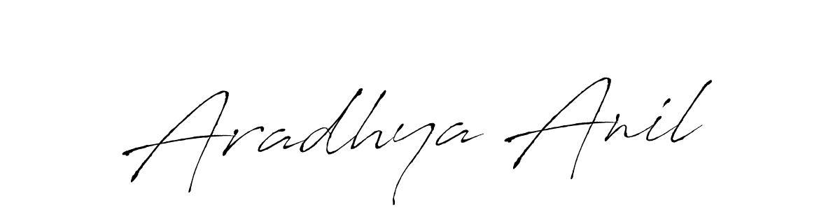 Similarly Antro_Vectra is the best handwritten signature design. Signature creator online .You can use it as an online autograph creator for name Aradhya Anil. Aradhya Anil signature style 6 images and pictures png