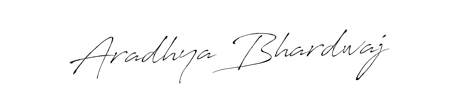 Design your own signature with our free online signature maker. With this signature software, you can create a handwritten (Antro_Vectra) signature for name Aradhya Bhardwaj. Aradhya Bhardwaj signature style 6 images and pictures png