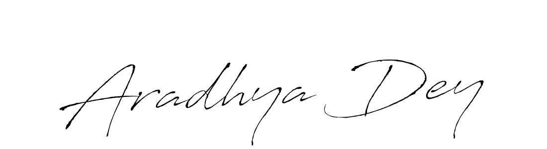 It looks lik you need a new signature style for name Aradhya Dey. Design unique handwritten (Antro_Vectra) signature with our free signature maker in just a few clicks. Aradhya Dey signature style 6 images and pictures png