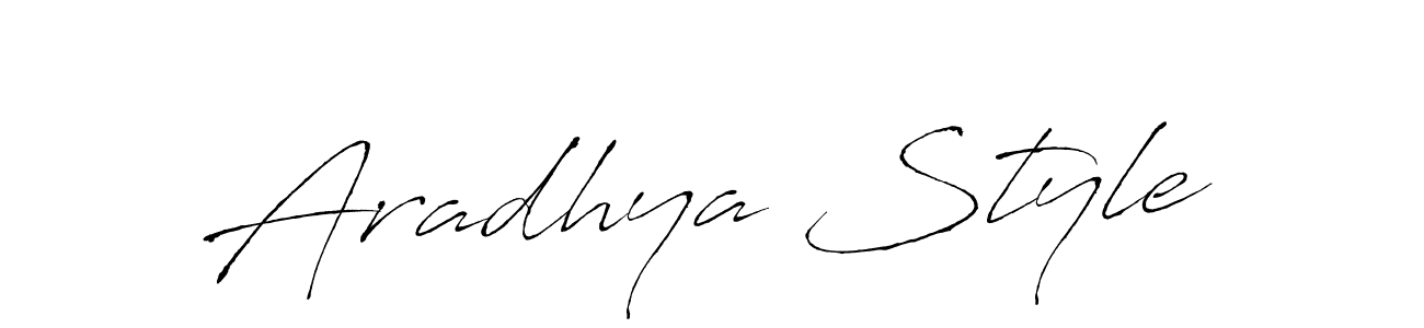 The best way (Antro_Vectra) to make a short signature is to pick only two or three words in your name. The name Aradhya Style include a total of six letters. For converting this name. Aradhya Style signature style 6 images and pictures png