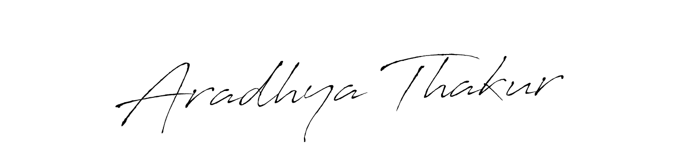 Also we have Aradhya Thakur name is the best signature style. Create professional handwritten signature collection using Antro_Vectra autograph style. Aradhya Thakur signature style 6 images and pictures png