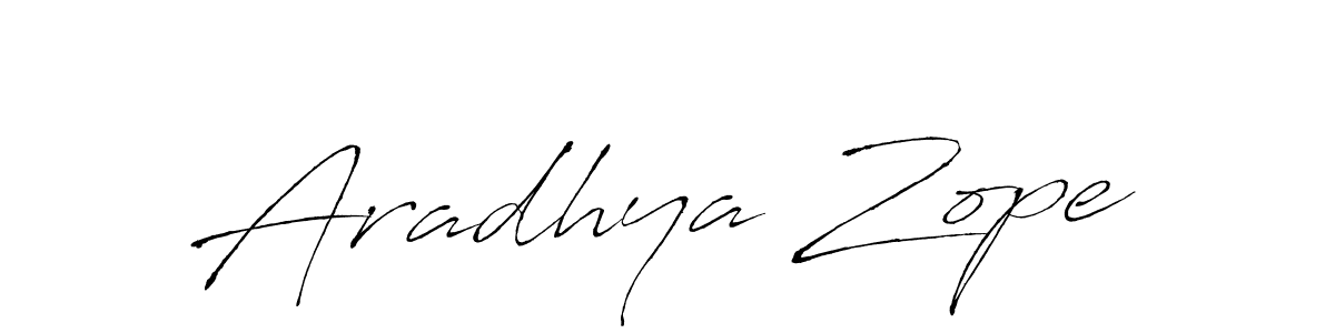 Similarly Antro_Vectra is the best handwritten signature design. Signature creator online .You can use it as an online autograph creator for name Aradhya Zope. Aradhya Zope signature style 6 images and pictures png
