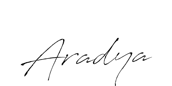 Aradya stylish signature style. Best Handwritten Sign (Antro_Vectra) for my name. Handwritten Signature Collection Ideas for my name Aradya. Aradya signature style 6 images and pictures png