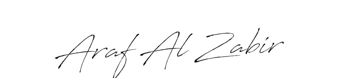 Araf Al Zabir stylish signature style. Best Handwritten Sign (Antro_Vectra) for my name. Handwritten Signature Collection Ideas for my name Araf Al Zabir. Araf Al Zabir signature style 6 images and pictures png